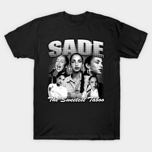 Sade The Sweetest Taboo - Sade Adu Vintage Bootleg T-Shirt